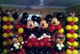 Mickey Mouse Balloon Arch Mickey Mouse Decorations Mickey Mouse Party Decorations Minnie Mouse Decorations