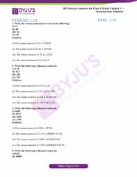 Roman numerals are a method of writing numbers dating back as far as 800 b.c. Rd Sharma Solutions For Class 6 Chapter 1 Knowing Our Numbers Get Free Pdf