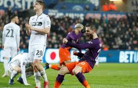 Ryan mason answers questions from the media ahead of tottenham hotspur's clash against manchester city in the carabao cup fina. Swansea City 2 Manchester City 3