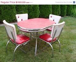 On Sale Vintage 1950 S Kitchen Table Chairs By 4theloveofvintage 127 50 Vintage Kitchen Table Retro Kitchen Tables Retro Table And Chairs