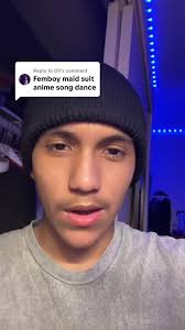 Man in A Maid Costume Dance