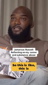 In this compelling reflection, Jamarcus Russell dives deep into his journey  from the pinnacle of NFL dreams to the harsh reality of substance abuse and  its impact