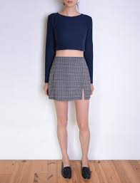 Black A Line Skirt Mini Pin On Skirts