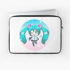 Get My Art Printed On Awesome Products Support Me At Redbubble Rbandme Https Www Redbubble Com I Laptop Case Miku Miku Hatsune Chibi Hatsune Miku Hatsune