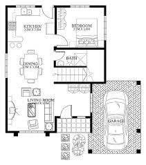Mhd 2012004 Pinoy Eplans House Floor Plans Small Modern House Plans Two Story House Design
