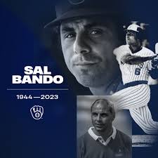The Brewers mourn the passing of former third baseman, general manager and  2014 Wall of Honor inductee Sal Bando. Our heartfelt condolences go out to  Sal's family, friends and fans.