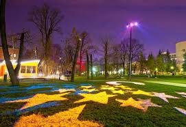 Architectural Lighting Design Bauman Garden Moscow Russia Architectural Lighting Design Light Architecture Lighting Design