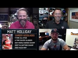 Louis cardinals, oakland athletica and the colorado rockies, prior to joining the yankees in 2017. Matt Holliday On Intentional Talk Pres By Toro Youtube
