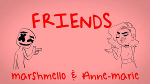 Monica becomes infatuated with a friend of her parents when she caters a party for him. Marshmello Anne Marie Friends Lyric Video Official Friendzone Anthem Youtube