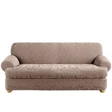 Sofa covers let you use your furniture to the fullest. Stretch Jacquard Damask T Sofa Slipcover Sure Fit Target