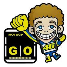 Media sosial merupakan salah satu aplikasi percakapan yang sekarang ini lagi digandrungi. Jual Stiker Rossi 46 Go Moto Gp Kartun Di Lapak Looku Store Bukalapak