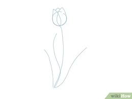 Start by drawing a curved line for the stem. How To Draw A Flower Wikihow