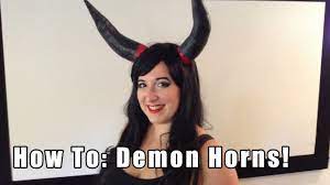 Tutorial How To Make Cosplay Demon Horns Cosplay Tutorial Horns Cosplay Diy