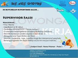 Scopri ricette, idee per la casa, consigli di stile e altre idee da provare. Lowongan Kerja Wonigiri Sekitarnya Sales Supervisor Dan