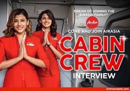 Myr 1,200 productivity allowance per duty hour : Air Asia Cabin Crew Walk In Interview Bengaluru March 2020 Apply Now