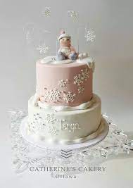 Birthday Cake Winter Onederland Cake Winter Cakes Birthday Winter Wonderland Cake