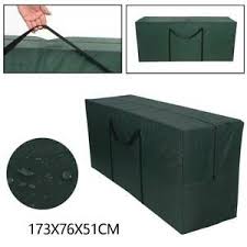 The barlborough garden cushion storage bag measuring 80cm x 80cm x 60cm making it perfect for any large rattan corner sofa cushions, outdoor bench pads, sun lounger pillows, blankets and it will easily accommodate extra large cushions used on hammocks/ garden swings. Extra Large Waterproof Storage Bag Outdoor Furniture Cushions Christmas Tree Toy Ebay