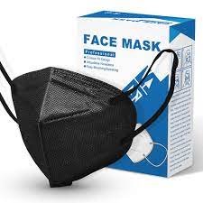 Buy 10 Pieces Disposable Kn95 Face Mask Mouth Cover Masks Black Online In Indonesia B08fx1dmbl