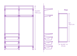 Ikea algot black metal shelf 23 5/8 x 15 (304.341.86) 16778 new. Ikea Algot Wall Upright System 52 Baskets Dimensions Drawings Dimensions Com