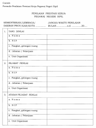 Arti dan pentingnya penilaian prestasi kerja penilaian prestasi kerja (ppk) adalah suatu cara dalam melakukan evaluasi terhadap prestasi kerja para pegawai c. Contoh Formulir Penilaian Prestasi Kerja Bralink Id
