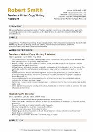 Freelance Writer Resume Samples Qwikresume