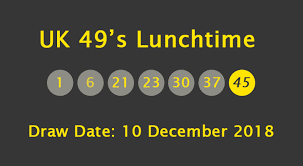 49s teatime draw is approximately at 16:50 utc daily. Uk 49 S Lunchtime Results Monday 10 December 2018 Political Analysis South Africa