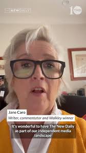 Writer, commentator and Walkley winner, Jane Caro, shares her thoughts