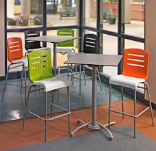 Shop modern, stylish outdoor dining tables, chairs & more at west elm®. Domino Stacking Barstools Matching Bar Height Tables Belson Outdoors