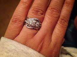 Ring Enhancer Weddingbee Ring Enhancer Three Stone Engagement Rings Three Stone Ring Enhancer
