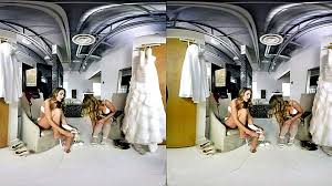 Two Girls Engaging In Virtual Reality Threesome - XXXBP