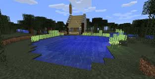 If you like this design and want to build it in your survival world, here's the materials list for you. á… Build Small House By The Pond In Minecraft Minecraft Bauideen De