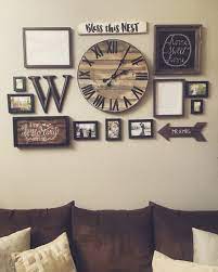 Blank walls can be a total headache when you don't have time, funds or ideas — but they certainly don't have to be. 25 Must Try Rustic Wall Decor Ideas Featuring The Most Amazing Intended Imperfections Home Decor Wall Decor Living Room Rustic Living Room