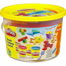 Play Doh Play Doh Beach Themed Accessories Mini Bucket
