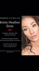 Remembering Kristy Heather Enos. Gone too soon. #anotheranglegotherwin...