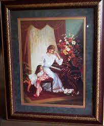 This Is A Great Home Interiors Picture Titled Mother May I Play It Is In Excellent Condition With Home Interiors And Gifts Interior Pictures House Interior