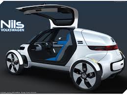 Volkswagen Nils Ev Concept Electric Car Concept Small Cars Hybrid Car