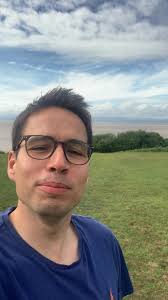 Enjoying a quiet yet windy walk before...