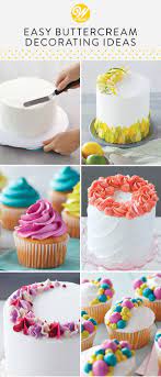 10 Easy Buttercream Cake Decorating Techniques Wilton Buttercream Cake Decorating Easy Cake Decorating Cake Decorating For Beginners