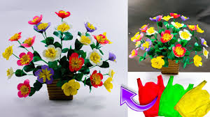 Berikut ini adalah beberapa manfaat tanaman krokot yang membuatnya layak untuk dicicipi. Bunga Krokot Dari Plastik Kresek Ide Kreatif Diy Beautiful Flower Youtube