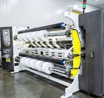 PE Film Air Shaft Slitting Machine