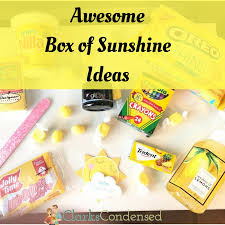 20 cool gift basket ideas for this season. 30 Inexpensive Box Of Sunshine Ideas For All Ages Free Printable