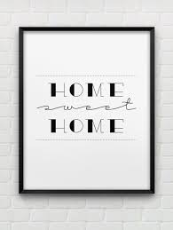 Printable Home Sweet Home Wall Art Instant Etsy In 2020 White Home Decor Kitchen Wall Art Printables Home Wall Art