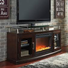 Whether you want inspiration for planning a living space with a stone fireplace renovation or are building a designer living space from scratch, houzz has. Chanceen Medium Tv Stand W Glass And Stone Fireplace By Signature Design By Ashley Furniturepick