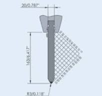 Wila Style Press Brake Punches - Jeelix