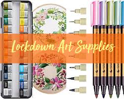 Office supplies art, office set, objects, office png. Lockdown Art Supplies To Lift Your Spirits The Arty Teacher