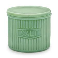 Jadeite Salt Keeper Sur La Table Kitchen Remodel Small Simple Kitchen Remodel Affordable Kitchen Remodeling