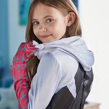 Ghost-Spider Costume for Kids, Spider-Man: Across the Spider-Verse