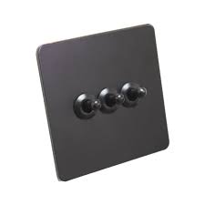Our Bastille Black Toggle Light Switches Are Stylish In Design And Simple In Function Up For On And Down F Toggle Light Switch Light Switch Remote Light Switch
