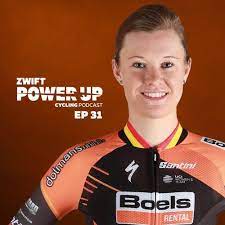 Livestream, verslagen, reacties, analyses, vooruitblikken, video en uitslagen van wielrennen bij de vrouwen. Episode 31 Jolien D Hoore On Balancing Uni And Racing By Zwift Powerup Cycling Podcast