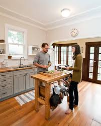 10 Peeks At Ikea S Groland Island At Work In The Kitchen Kitchen Remodel Kitchen Inspirations Portable Kitchen Island